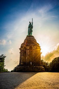 The Hermann Monument near Detmold