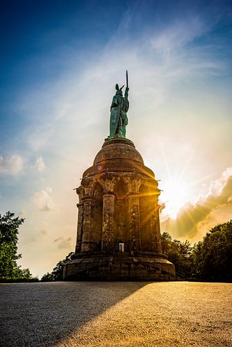 Das Hermannsdenkmal bei Detmold