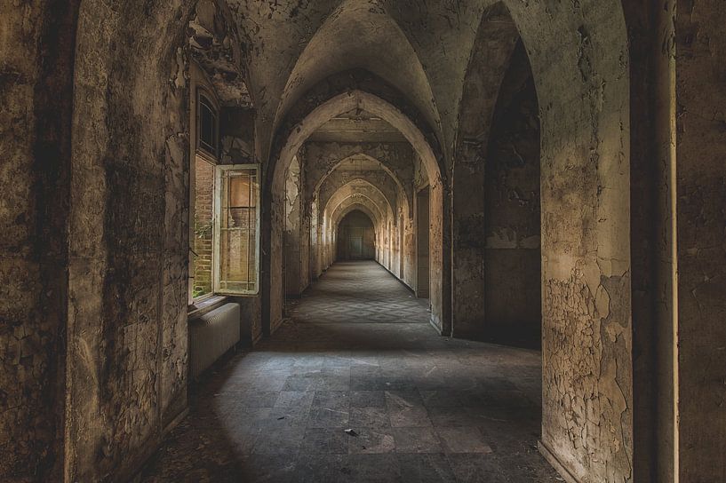 Corridor Monastery by Sebastiaan Bosveld