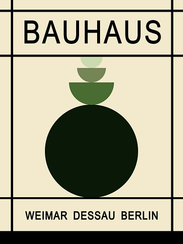 Bauhaus, green in balance