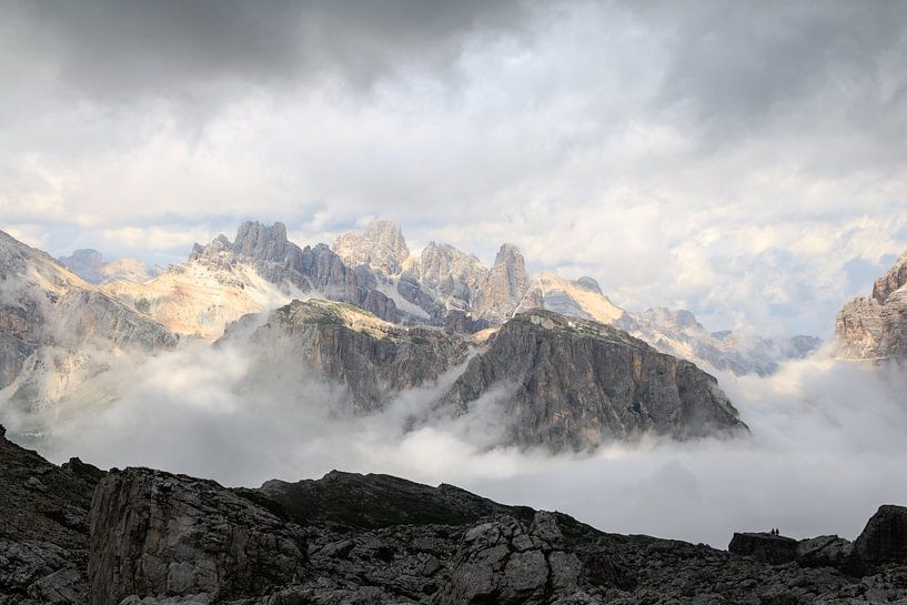 Dolomieten tussen de wolken van Gerben Tiemens