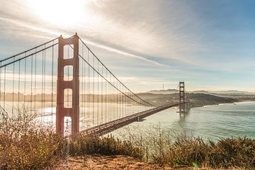 Golden Gate Bridge San Francisco von Bas Fransen