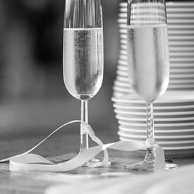 Wedding champagne by Petra Brouwer