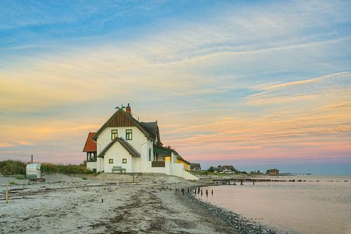 Häuser am Meer in Heiligenhafen