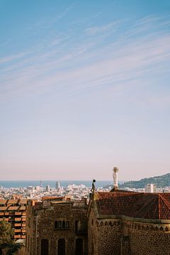 Uitzichtpunt in Barcelona van Rachel Fotografie