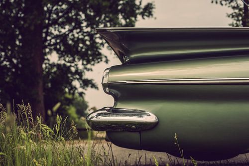 Een groene oldtimer