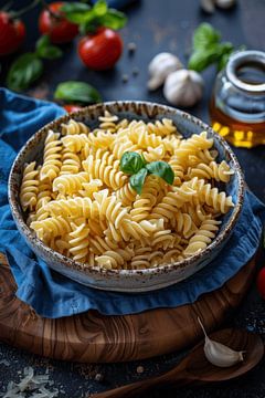 Fusilli pasta van Poster Art Shop