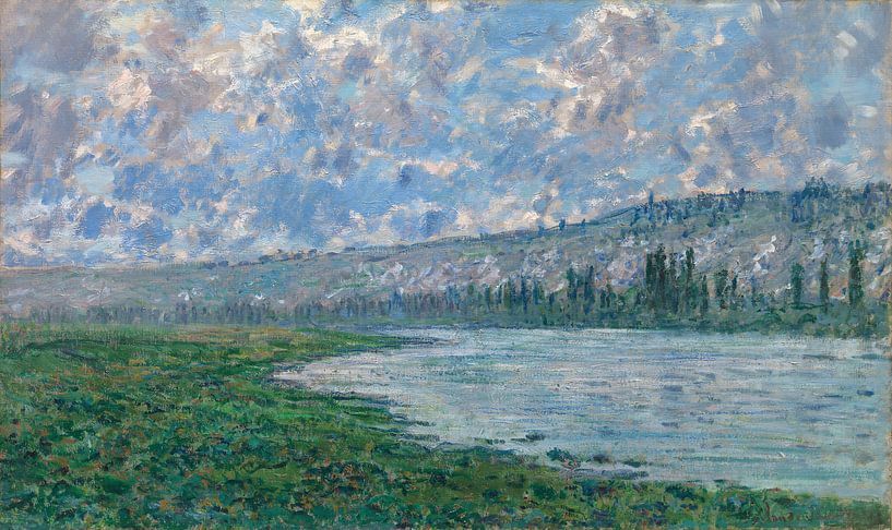 The Seine at Vétheuil, Claude Monet by Masterful Masters