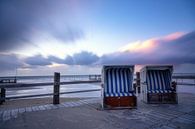 Strandstoelen op het Noordzeestrand van Tilo Grellmann thumbnail