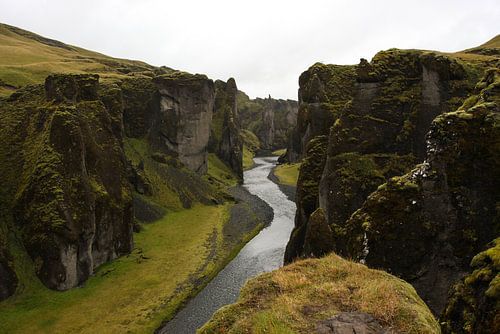 Fjadrargljufur-Schlucht