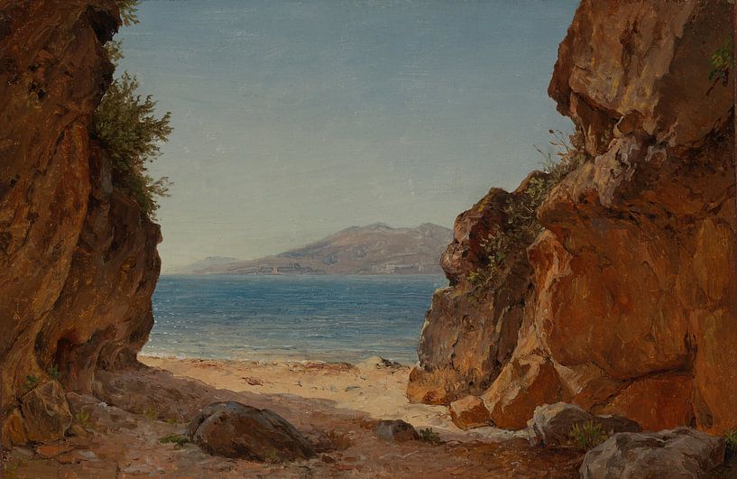 On the Gulf of La Spezia, Carl Morgenstern by Masterful Masters