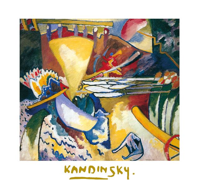 Improvisation 11 by Wassily Kandinsky by Peter Balan