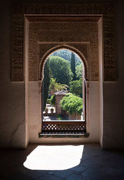 Alhambra Granada (Andalusië Spanje) van Prisca van Dorrestein