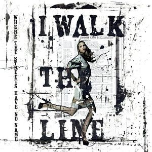 Walk the line, where the streets have no name von Feike Kloostra
