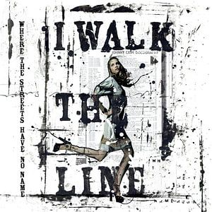 Walk the line, where the streets have no name