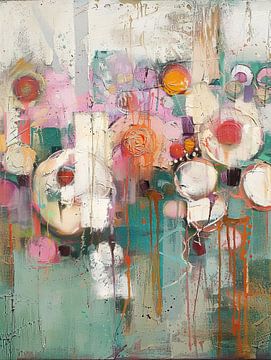 Abstract Painting Colourful by Art Whims