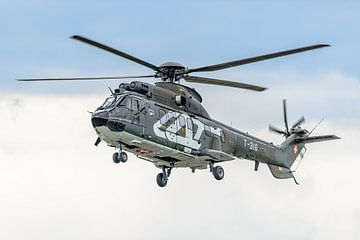 Zwitserse Aerospatiale AS332M1 Super Puma (T-316). van Jaap van den Berg