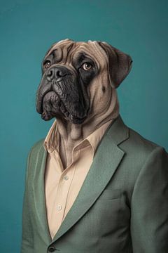 Bullmastiff van Poster Art Shop