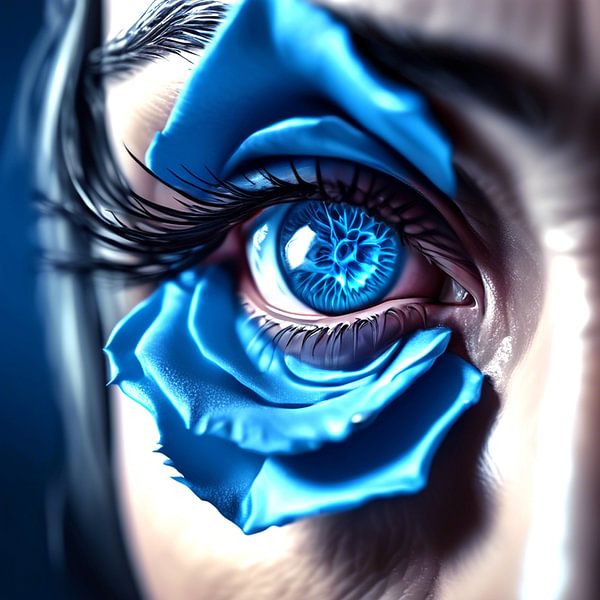 Dame Blauwoog van Quinta Mandala