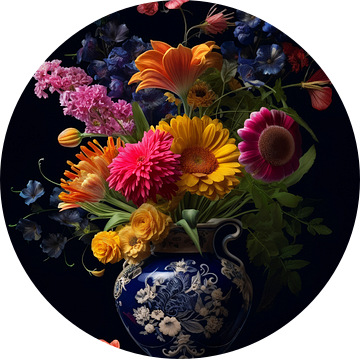 Kleurrijk Geluk | Bloemen Boeket van Flora Exlusive
