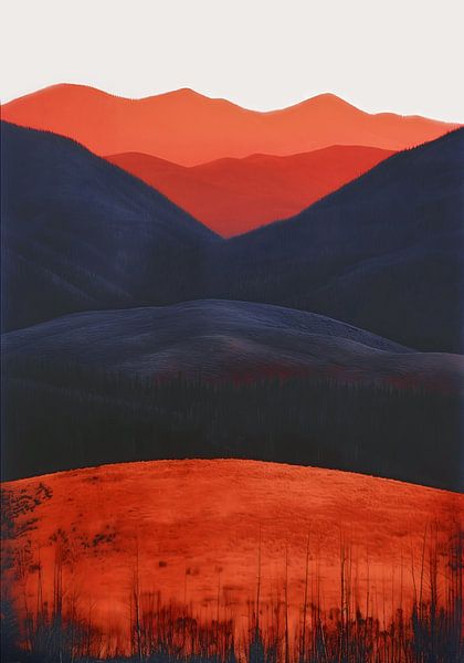 PAYSAGE MONTAGNES 22 par AHAI depARTment