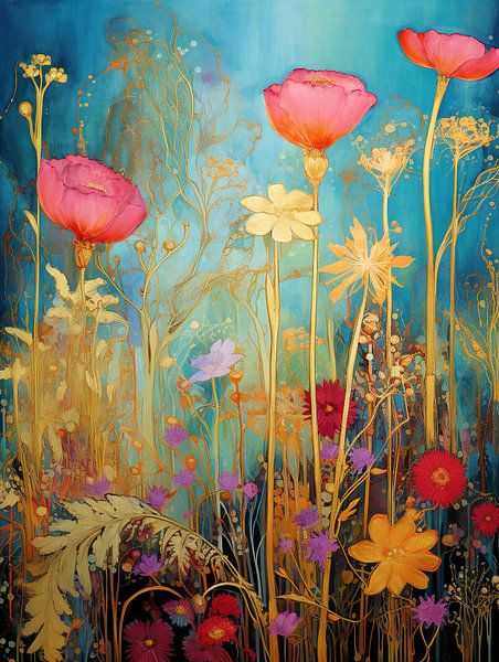 Morgentau Blumen | Morning Bloom Symphony von Blumen Studio
