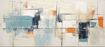 Geometrisch Abstract | Silent Echoes Unfold