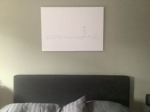 Terschelling-Poster Brandaris Skyline