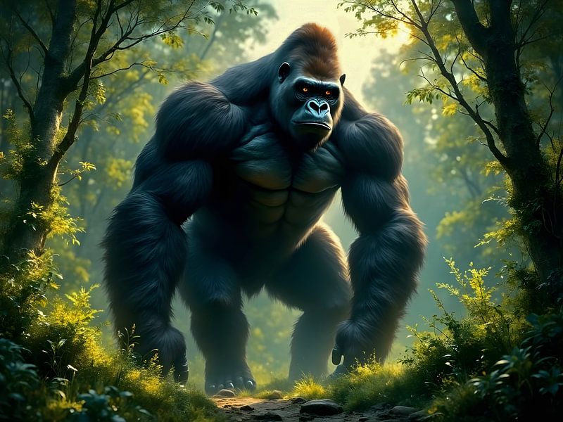 Gorilla by Babetts Bildergalerie