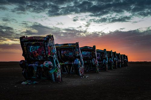 Cadillac Ranch by John Groen