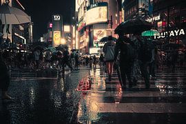 Shibuya-Kreuzung (II) (2023) von Ties van Brussel