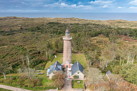 Leuchtturm Lodbjerg Fyr in Jütland