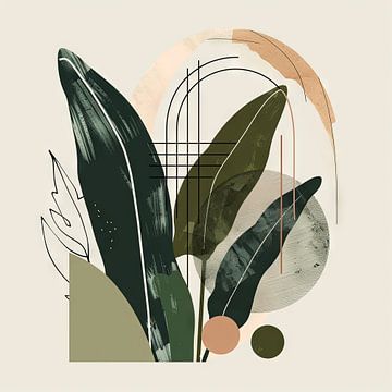 Esthetiek van plantvormen van Poster Art Shop