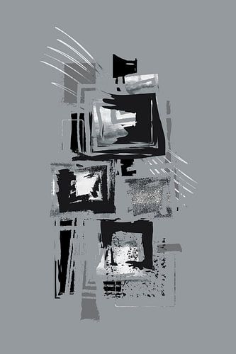 Dynamic Art No. 5 zilver - Punk is niet dood