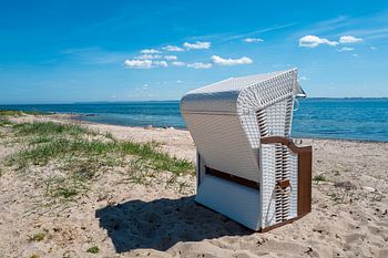 Strandkorb an der Eckernförder Bucht