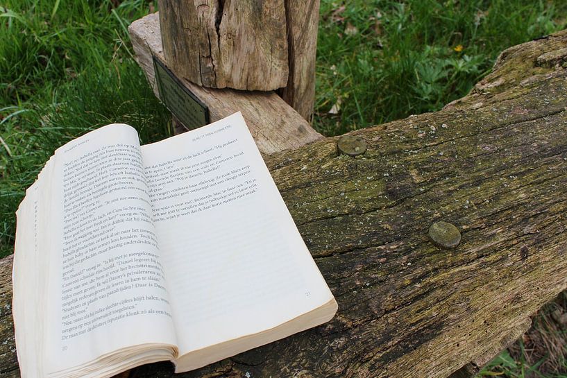 Book left on bench by Stefan Verstraaten