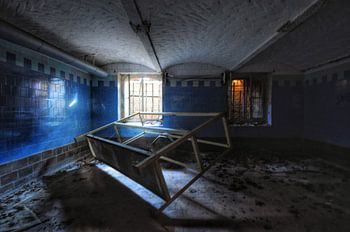 Inside Beelitz Heilstätten, Berlin.