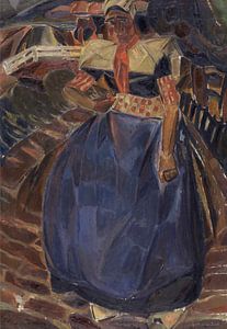 Frau von Spakenburg, Gustave De Smet, 1917