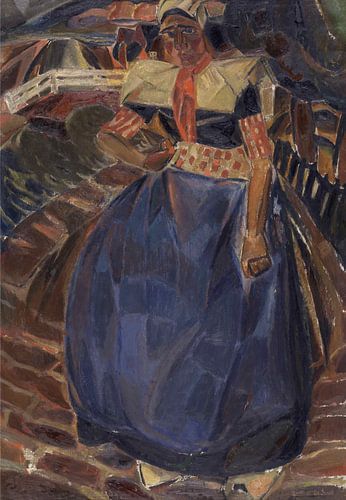Vrouw van Spakenburg, Gustave De Smet, 1917