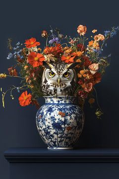 Wisdom And Focus | De uil als symbool voor wijsheid, bescherming en kennis van Sander van der Torren