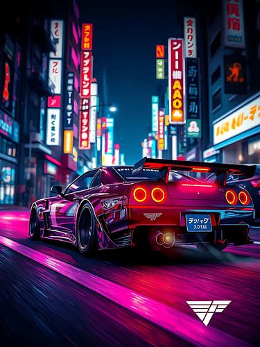 Cyberpunk Achteruitzicht