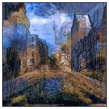 The moat by Roelof van der Schaaf