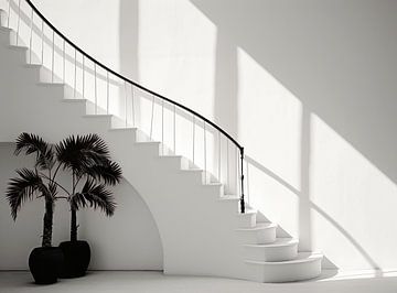 White Steps of Elegance by Karina Brouwer