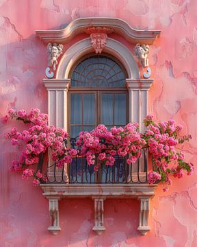 Balcon de fleurs sur ByNoukk