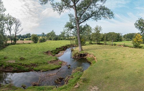 Panorama van de Geul bij Cottessen in Zuid-Limburg