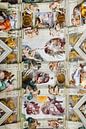 Sistine chapel, Sistine Chapel, Cappella Sistina Vatican, Rome, Italy by Martin Stevens thumbnail