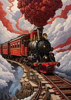 TREIN IN WOLKEN