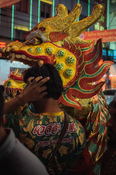 Danseur de dragon à l'éclat doré par NZME Photography