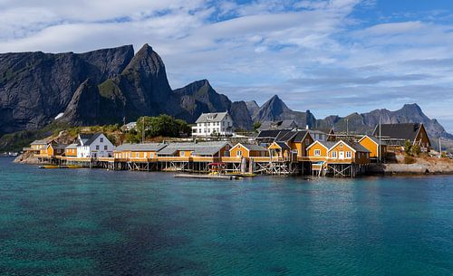 Sakrisøy, Lofoten, Noorwegen