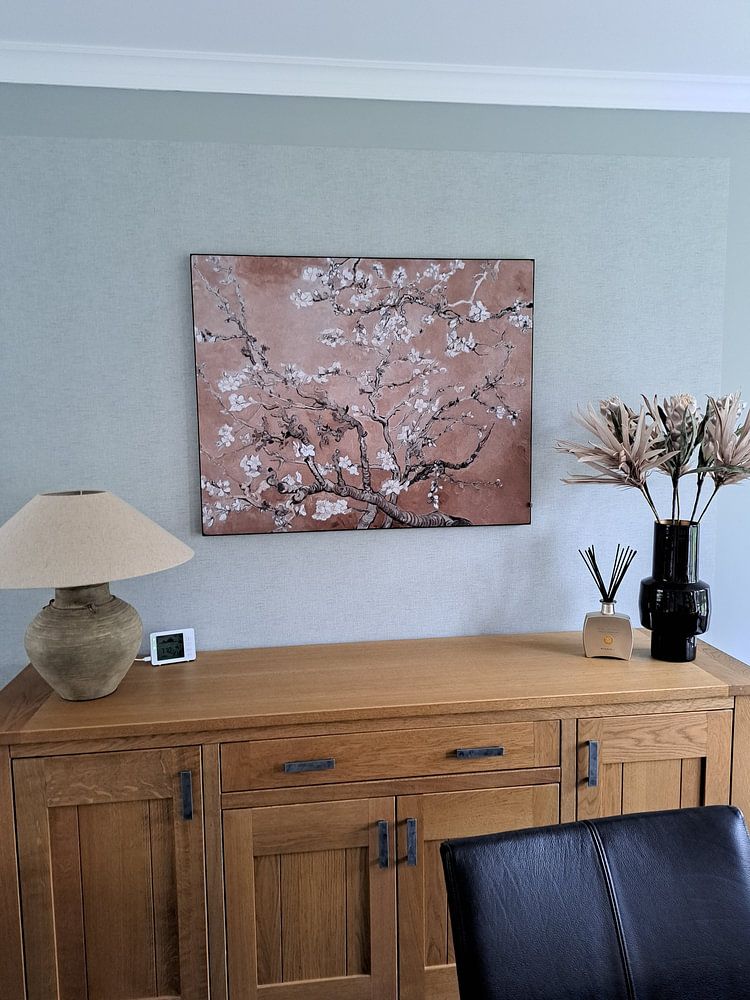 Amandelbloesem Vincent van Gogh in modern jasje nr. 1  van Kjubik 